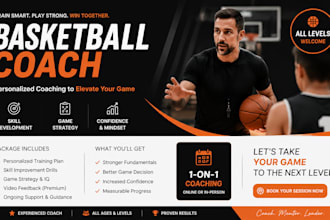 be your personal swimming coach, basketball coach and sports trainer