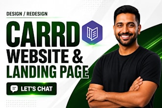 design carrd website design redesign carrd landing page carrd co website