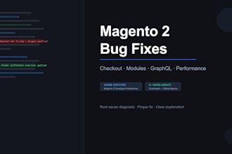 fix bugs in your magento 2 store