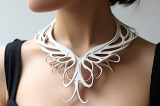 create 3d jewelry cad design pendant design realistic 360 rendering 3d printing