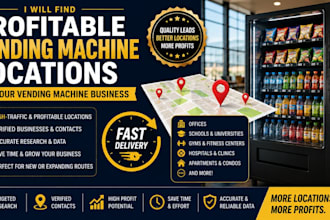 find profitable vending machine locations for your vending machine business