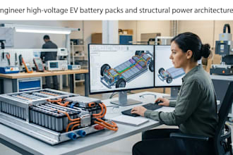 engineer high voltage ev battery packs and structural power architectures