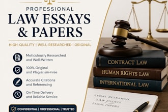do law,essays, legal research, business law and memo