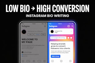 write an instagram bio for personal branding and profile optimization