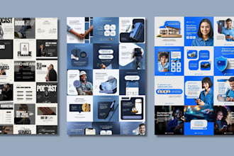design canva social media editable templates for coaches and course creators