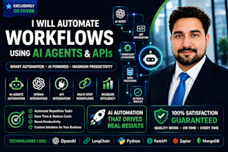 automate workflows using ai agents and apis