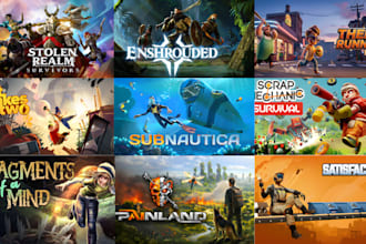 design steam capsule steam game banner steam storefront steam logo 2d game art