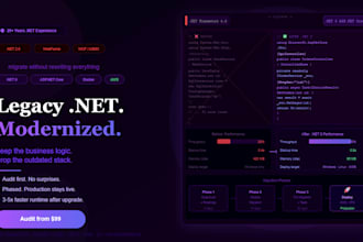 modernize or migrate your legacy net application