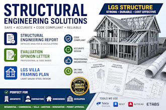 structural engineering report opinion letter lgs villa framing plan
