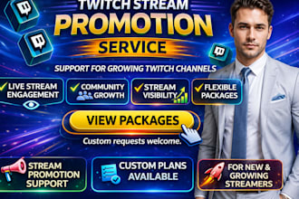 accelerate your twitch growth with targeted promotion high impact promotion