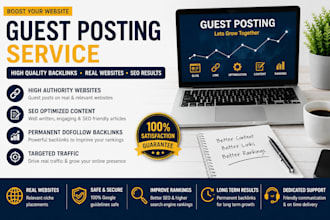 provide guest posting and outreach services