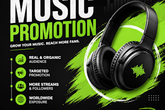 promote your music to 60,000 active listener