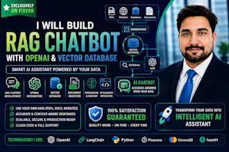 build rag chatbot with openai and vector database