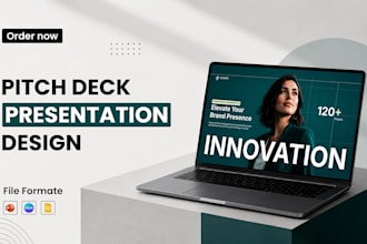 create custom powerpoint, canva and google slides design