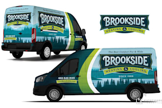 do creative vehicle wrap, car wrap, truck wrap or van wrap design