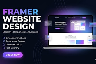 design a high converting framer website for coaches consultants and startups