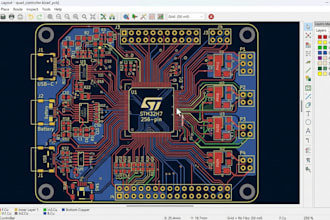 design multilayer pcb layout,pcb routing altium designer and kicad