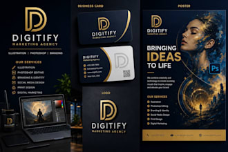 design  business cards, posters