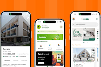 develop real estate, logistics and ride hailing app