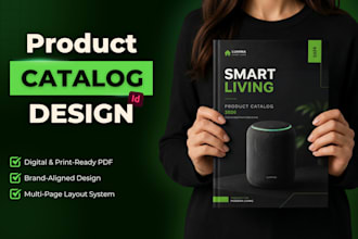 design a professional product catalog