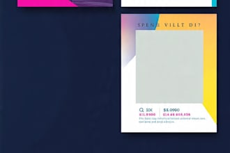 design modern social media posts for instagram and facebook
