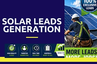 provide fresh targeted solar lead and roofing lead