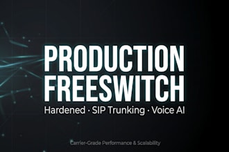 manage your freeswitch server and integrate voice ai natively