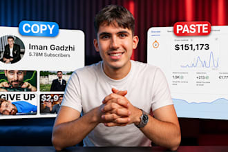 design modern high CTR youtube thumbnails
