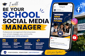 be your school social media manager