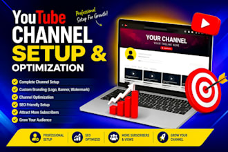 do professional youtube SEO and channel optimization