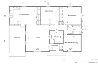 draft architectural 2d floor plans, roof site plan and elevation for city permit