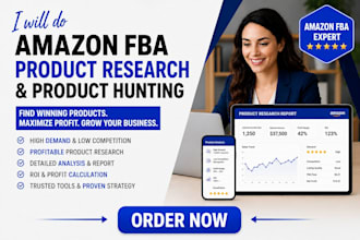 do amazon fba product research and product hunting