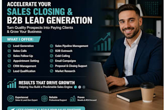 handle b2b high ticket sales closing and lead generation