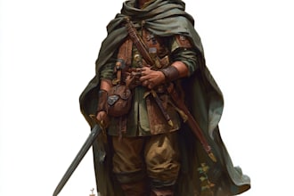 do custom romantasy character illustration, dnd commission