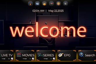 fully rebrand your iptv app with premium modern panel