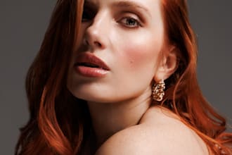 do beauty retouching for portraits