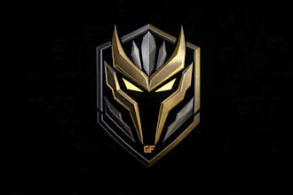 design a 3d esports mascot logo for your gaming channel