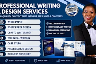 design pdf whitepaper company profile annual report proposal business flyer