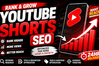 do youtube shorts SEO to rank videos and increase views organically