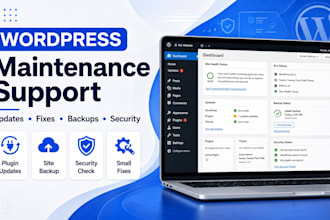 provide wordpress maintenance, support, and updates