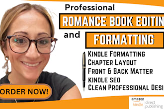 do kindle romance formatting and KDP book SEO setup