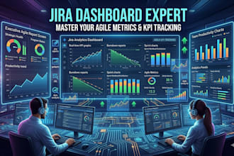 jira dashboard reports expert agile metrics KPI tracking jira analytics setup