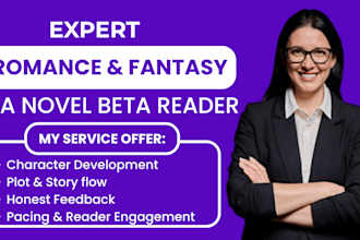 beta read romance novel fantasy ya novel beta reader horror thriller beta reader