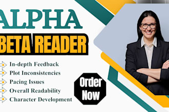 alpha read and beta read literary fiction, romance beta reader