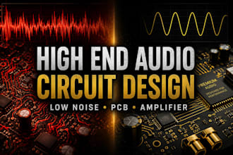 design high end audio amplifier and analog audio circuits