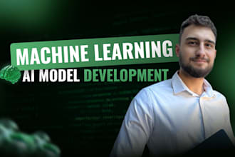 build machine learning models and llms for your data