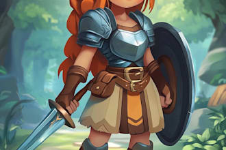 do fanatsy character art for you