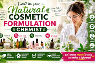 be your natural cosmetic formulation chemist