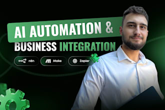 automate your business with ai, n8n, make and openai