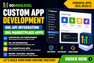 ghl custom app development ghl api integration ghl marketplace apps ghl expert